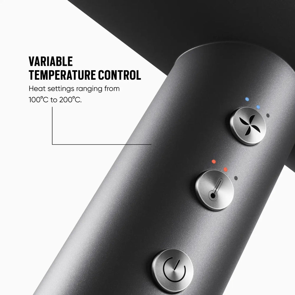 The Starlight Grey Wide Iron & Airshot Pro Styling Set