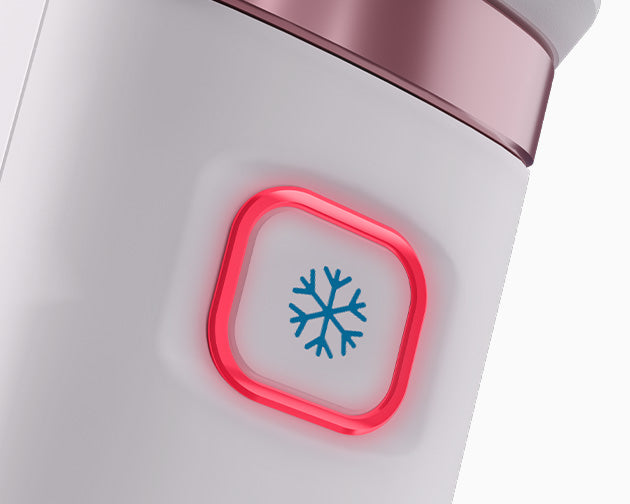 Close up of the Cool Shot setting on The Airshot Pro.
